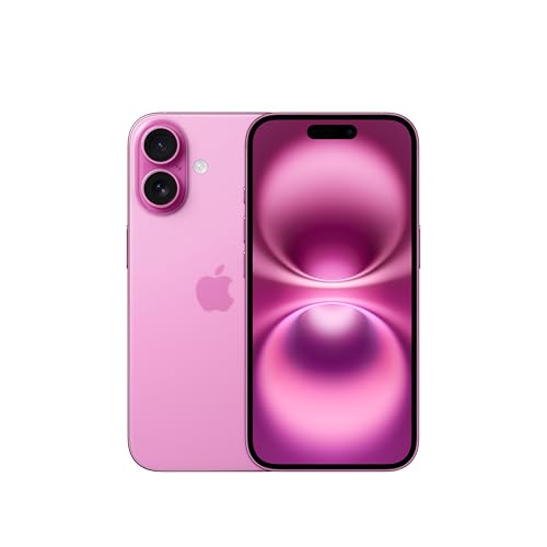 iPhone 16 128 GB: 5G Mobile Phone with Camera Control, A18 Chip and a Big Boost in Battery Life. Works with AirPods; White