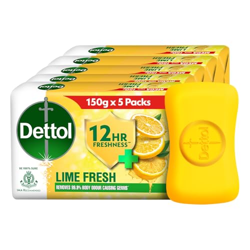 57% Off : Dettol Soap Bar (Pack Of 5)