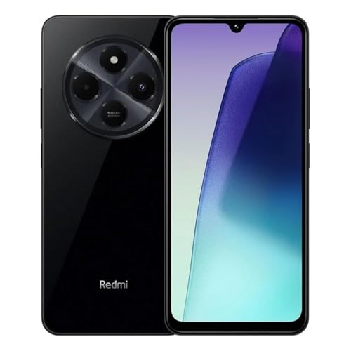 Xiaomi Redmi 14C 4G Lte (for Tmobile Tello Mint & Global) (256Gb + 8Gb) Factory Unlocked Global Rom 6.88 50MP Triple Camera (Midnight Black Global)