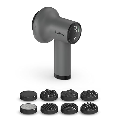 Lifelong Wireless Manipol Hand Massager|Percussion Massage|Handheld Therapy with Variable Intensity to Relieve Pain in The Back,Neck,Shoulders&Legs|LE