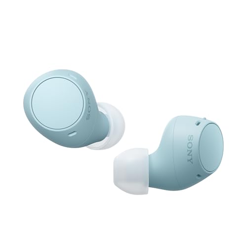 Sony WF-C510 Wireless Bluetooth Earbuds with Mic, TWS, in Ear, Ambient Sound Mode, Small and Comfortable, IPX4, Quick Charge, Multipoint Connectivity,