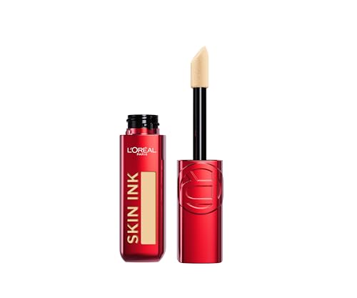 L'Oréal Paris Infallible Skin Ink Foundation-Concealer Hybrid, Up to 48hour Wear, Waterproof, Lightweight texture, Medium Coverage, Shade 60 Cool, 15ml