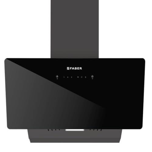 Faber 90cm 1400 m³/hr Vertical Wall Mounted Chimney|Filterless|Two Way Suction|Auto Clean|8 Yrs on Motor & 2 Yrs Comprehensive Warranty by Faber|Touch