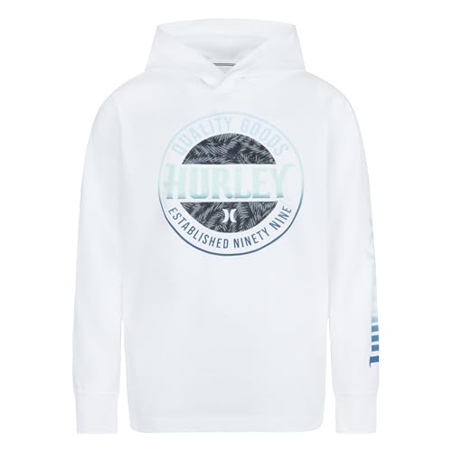 Hurley Long Sleeve Hooded Graphic T-Shirt