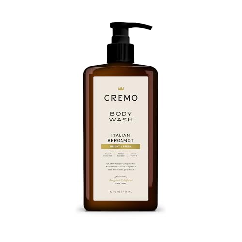 Cremo Rich Lathering Italian Bergamot Body Wash For Men 32 Fl Oz