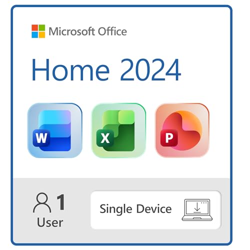Microsoft Office Home 2024 | Classic Office Apps: Word, Excel, PowerPoint