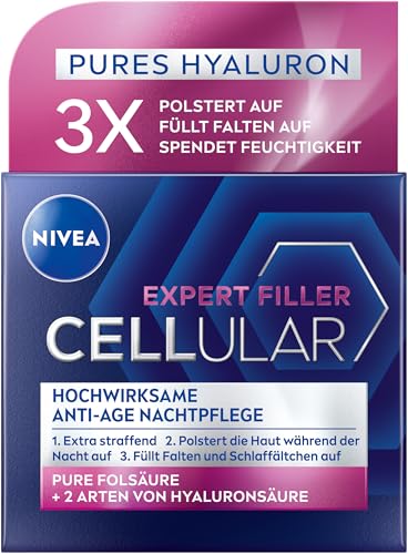 (-39%) NIVEA Cellular Expert Filler Hochwirksame Anti-Age Nachtpflege 50ml