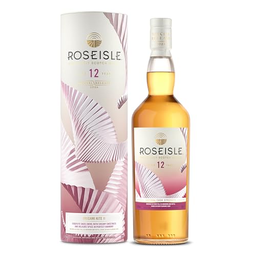 (-58%) Roseisle Origami Kite II, Special Release 2024, Single Malt Scotch Whisky, Roseisle 12 Jahre, 55,6 Prozent vol, 700 ml