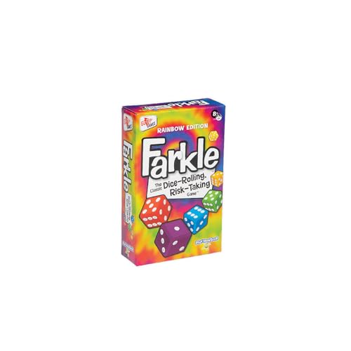 Farkle Classic Dice Game – Rai...Score Sheets Included,Ages 8