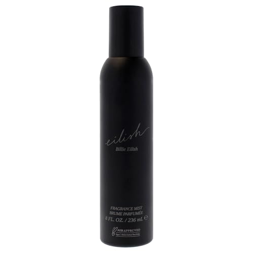 Billie Eilish Fragrance Mist, Body Spray for Women, Notes of Sugared Petals, Creamy Vanilla and Warm Musks, 8 Fl Oz