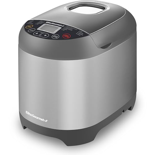 Elite Gourmet Programmable Bread Maker Machine 2 Lb