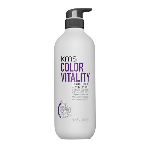 KMS ColorVitality Conditioner, For Coloured Hair, Color Protection & Shine, Vegan & PETA Approved, 750ml
