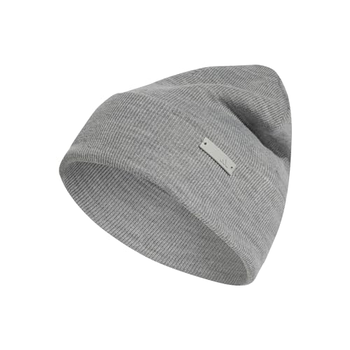 🔥 STARKER PREIS (-56%) adidas Unisex Tonal Beanie Hat, medium Grey Heather, XXS-XS