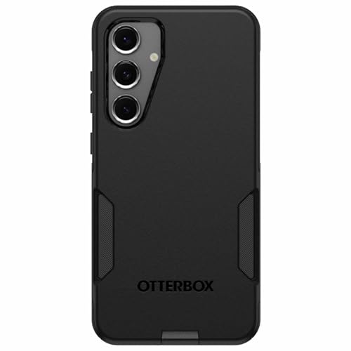 OtterBox Samsung Galaxy S24 FE Commuter Series Case - Black, Slim & Tough, Pocket-Friendly, with Port Protection