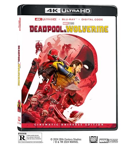 Deadpool & Wolverine - 4K + Blu-ray + Digital [4K UHD]
