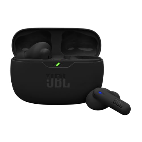Fone de Ouvido Sem Fio, JBL, Bluetooth, Wave Beam 2, Intra Auricular, Sem Fio, Resistente À Água e Poeira - Preto