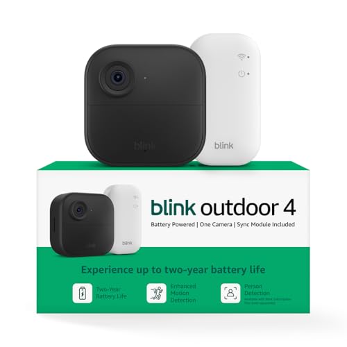 Blink Outdoor 4 wireless smart security camera for home monitoring