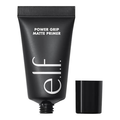 e.l.f. Power Grip Matte Primer Mini, Gel-Based & Hydrating Face Primer For Smoothing Skin & Gripping Makeup, Moisturizes & Primes, Travel Size