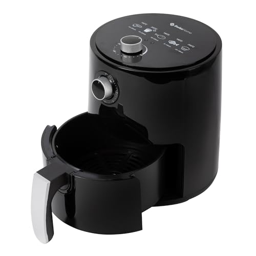 (-29%) Z SwissHome PETIT - Heißluftfritteuse 2.5L 1200W - Temperatur 80-200°C - Timer 30 Min - Herausnehmbarer Korb - Fritteuse ohne Öl - Überhitzungsschutz - Anti-Rutsch-Griff