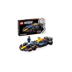 LEGO Speed Champions Coche de Carreras Oracle Red Bull Racing RB20 F1 Maquetas para Construir para Adultos con 1 Minifigura de Piloto de Fórmula 1, Regalo para Hombres y Mujeres Coleccionistas 77243