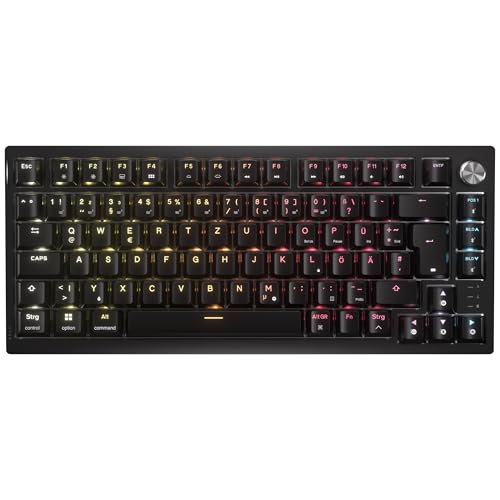 (-41%) Corsair K65 Plus Wireless 75% RGB Mechanische Gaming-Tastatur – Schwarz
