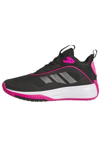 (-40%) adidas Herren OWNTHEGAME 3.0 Shoes, core Black/Iron met./Shock pink, 43 1/3 EU