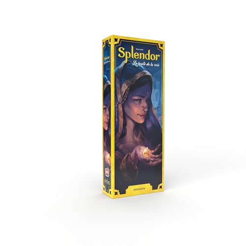 Asmodee Splendor The Silk Road Expansion - Explore Trading Posts & Compete for City Tiles! Strategy Game for Kids & Adults, Ages 10+, 2-4 Players, 45 Minute Playtime, Made by Space Cowboys