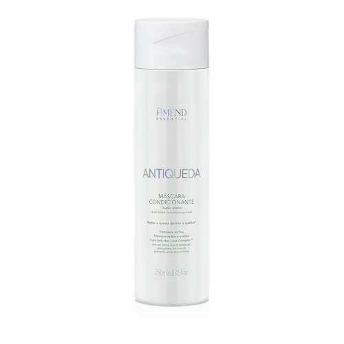Máscara Condicionante com Anti-Hair Loss Complex 250ml | Amend Antiqueda | Ação 2 em 1 que encorpa os fios, previne a quebra e estimula o crescimento.