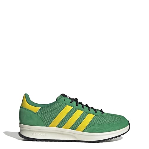 🔥 STARKER PREIS (-42%) adidas Herren Run 70S 2.0 Shoes, Green/Yellow/Off White, 42 2/3 EU