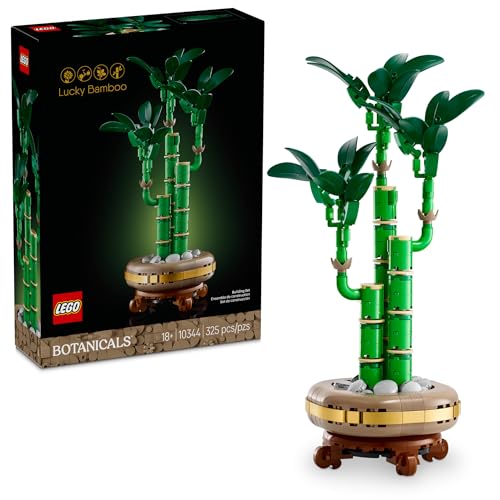 Lego Botanicals Lucky Bamboo Building Set Artificial Plant For Indoor