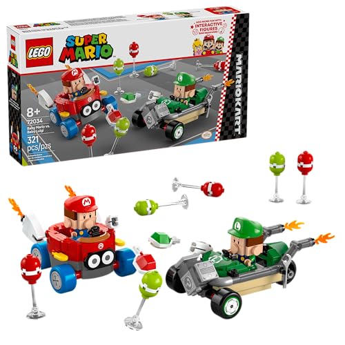 LEGO Mario Kart Baby Mario vs. Baby Luigi Building Set for $24 + free shipping w/ Prime