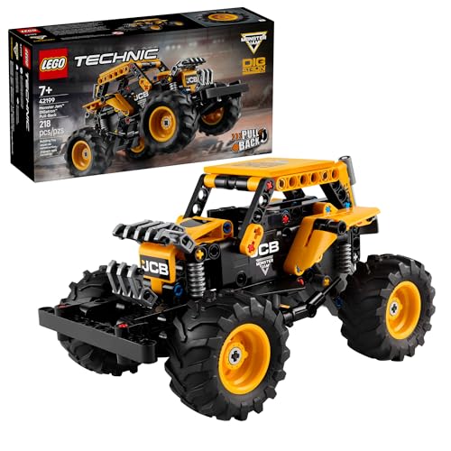 LEGO Technic Monster Jam DIGatron Pull-Back Monster Truck Toy - Building Toy for Kids, Boys and Girls, Ages 7+ - Gift for Birthdays - 42199