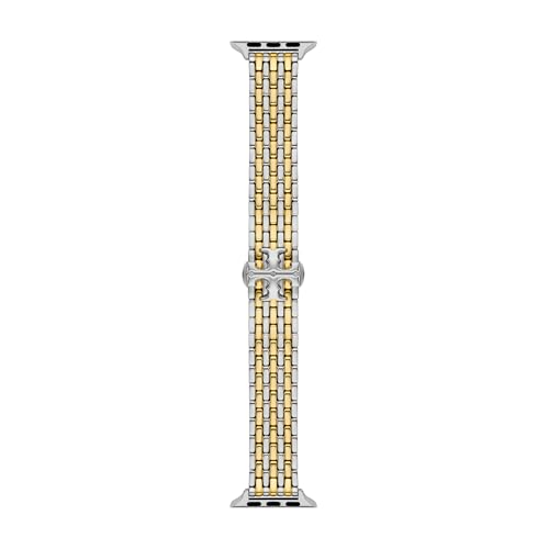 Tory Burch Women's Eleanor Two-Tone Stainless Steel Band for Apple Watch® (Model: TBS0104E)
