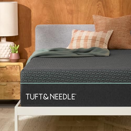 Tuft & Needle Mint Hybrid Medium Plush Twin XL Size Mattress in a Box, Cooling Adaptive Foam, Individually-Wrapped Coils, 100 Night Trial, Fiberglass Free, CertiPUR-US, 10-Year Limited Warranty Enhanced Mint Hybrid Twin XL