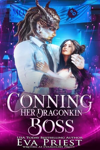 Conning Her Dragonkin Boss (By: Evangeline Priest) cover
