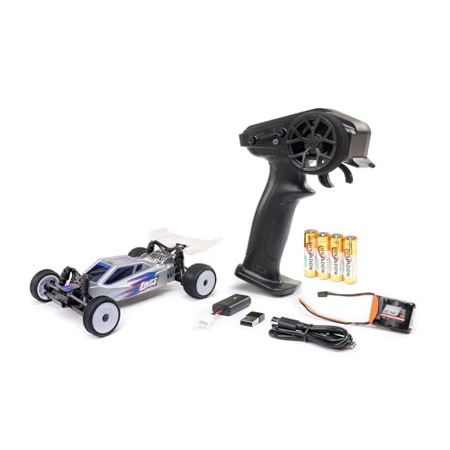 Losi Micro-B 2 Wheel Drive Buggy Silver RTR LOS00007T2