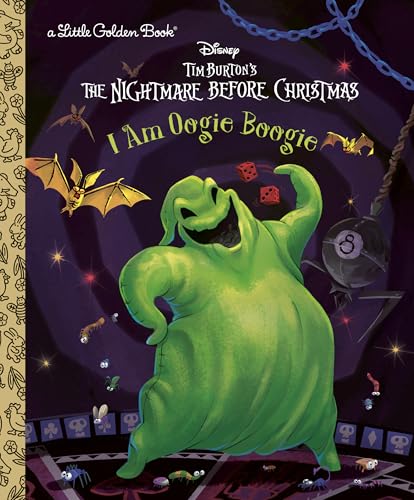 Tim Burton's The Nightmare Before Christmas: I Am Oogie Boogie book cover