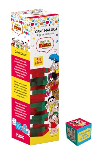 Torre de Equilíbrio Magic Kids Turma da Mônica