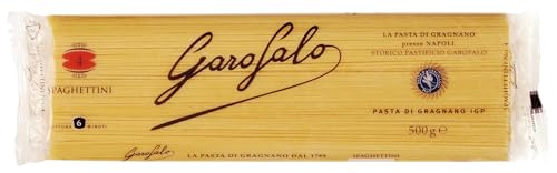 GAROFALO 明治屋 ガロファロ シグネチャー スパゲッティーニ1.5mm 500g ×6個