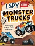 I Spy Monster Trucks: Spot Mighty Monster Trucks on Race Day! A Cute Search and Find Book for Toddlers (I Spy Books for Toddlers)