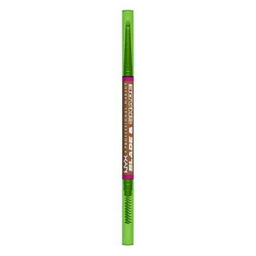 NYX Professional Makeup Blade & Shade, Nano Brow Mechanical Pencil, Up to 16HR wear, Smooth-glide pigment, Smudge-Proof Formula, Shade: Blonde,