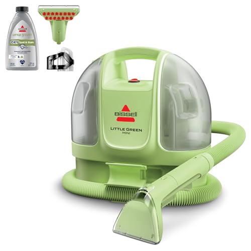 BISSELL Little Green Mini Portable Carpet Upholstery Cleaner HydroRinse