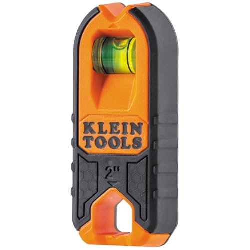 Klein Tools MSF100 Magnetic Stud Finder and Level, Compact, Wood and Metal Detector with...