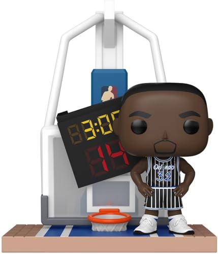 Funko Pop! Deluxe: Magic - Shaquille O'Neal - Shaq with Backboard - Shaquille O'Neal - Collectable Vinyl Figure - Gift Idea - Official Merchandise - Toys for Kids & Adults - Sports Fans