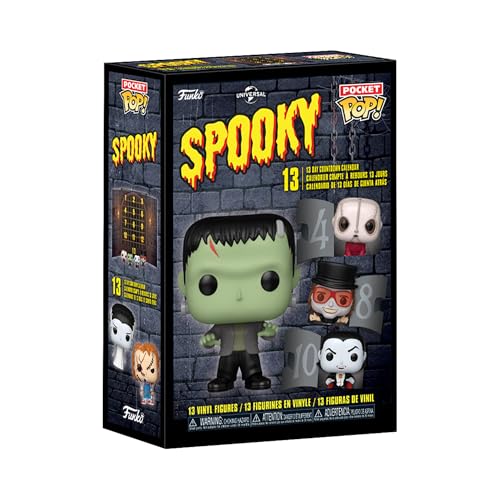 Pop Pocket Pop Countdown Calendar 13 Day Spooky Countdown