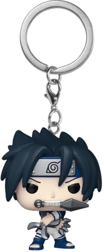 Funko Pop! Keychain: Naruto Classic - Sasuke Uchiha Novelty Keyring - Collectable Mini Figure - Stocking Filler - Gift Idea - Official Merchandise - Anime Fans - Backpack Decor