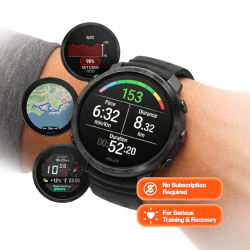 (-32%) Polar Vantage M3 AMOLED GPS Hardloophorloge
