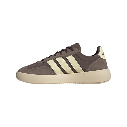 adidas Men's Barreda Decode Sneaker, Earth Strata/Warm Vanilla/Shadow Brown, 10.5
