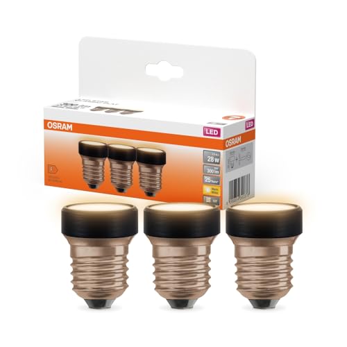 Osram LED FLAT Lampe, Vorteilspack mit 30 Leuchtmittel, ultra-kompakte LED Lampe, ersetzt herkömmliche 28W Glühbirnen, 3.5W, warmweiß (2700K), matt, E27