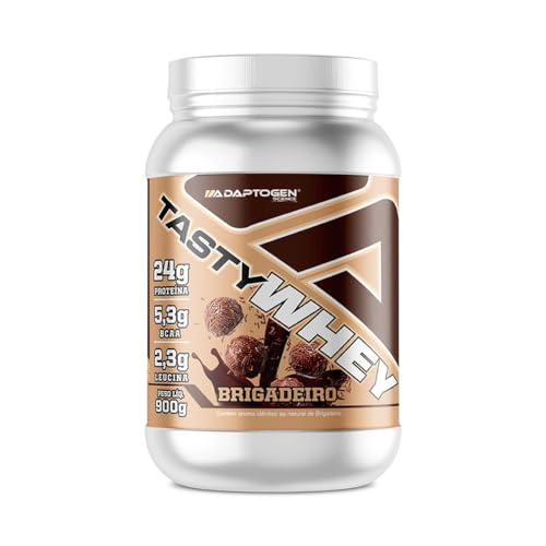Tasty Whey 3w Gourmet Sabor: Brigadeiro - Adaptogen | Whey Protein 3W
